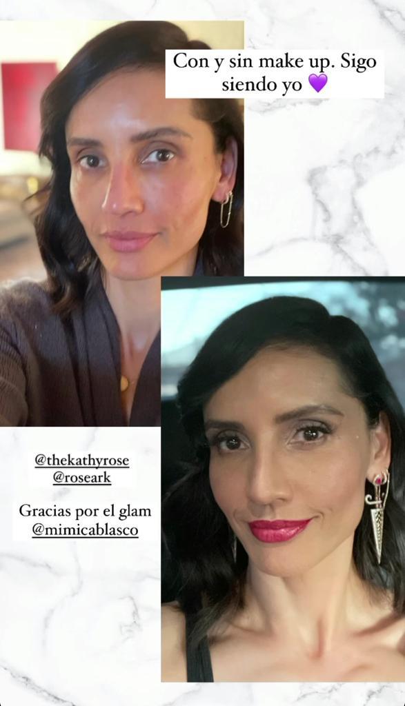 Leonor Varela se muestra sin maquillaje tras noche de gala