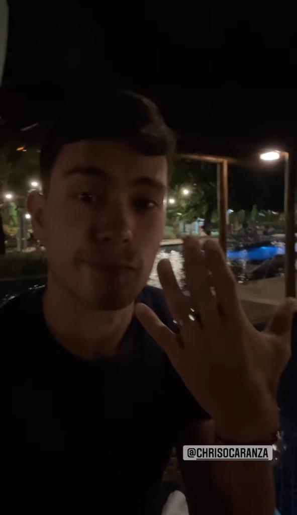 Christian Ocaranza se comprometió a matrimonio en Brasil
