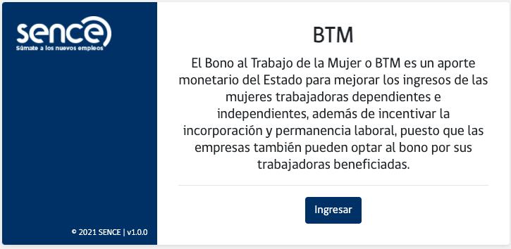 Bono al trabajo de la mujer