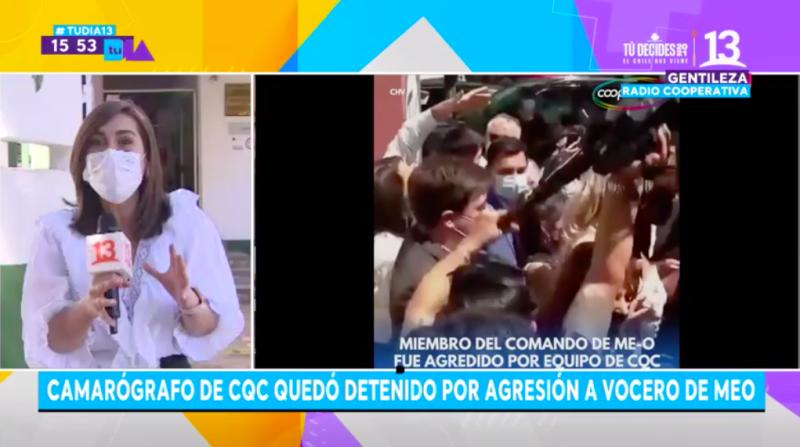 Camarógrafo de CQC detenido tras agresión a vocero de MEO