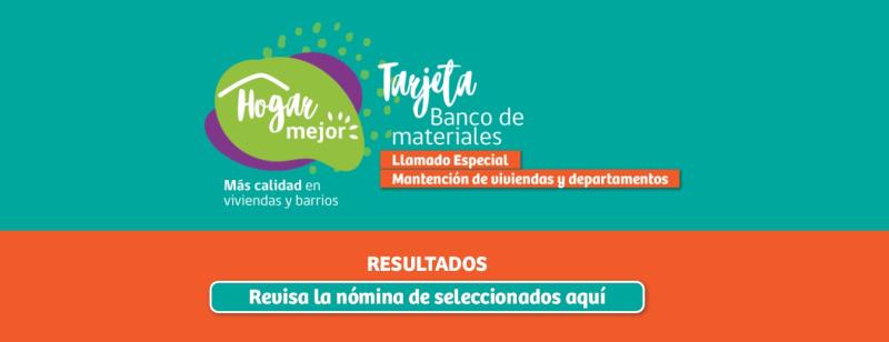 Tarjeta Banco de Materiales