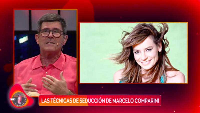 Marcelo Comparini recordó su fugaz romance con Kathy Salosny