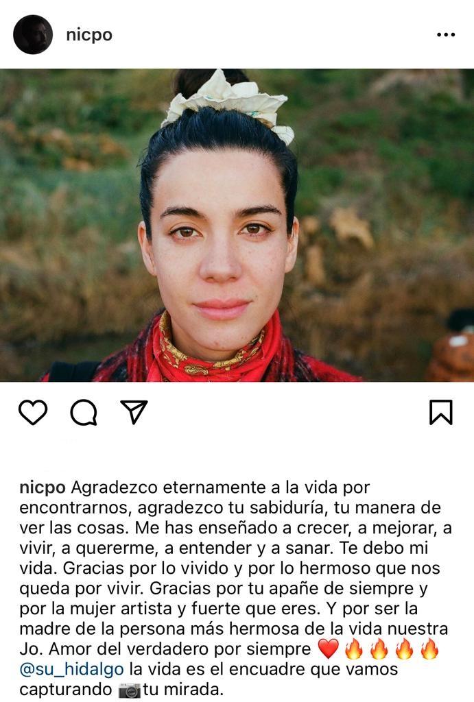 Nicolás Poblete impacta con romántica declaración