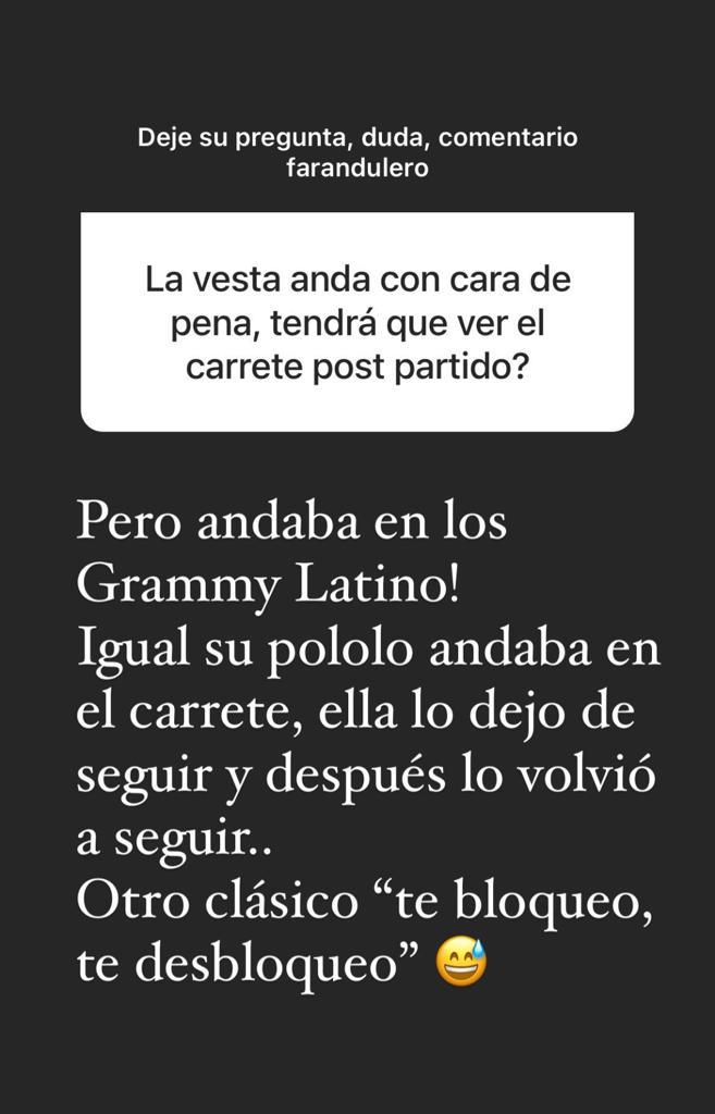 Desclasifican supuesto “drama” de Vesta Lugg y Pablo Galdames