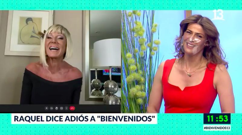 ¡Sin filtro! Raquel Argandoña se despidió de Bienvenidos