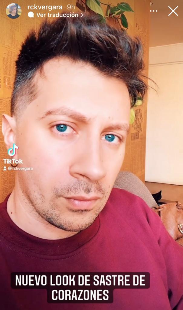 Adiós pelo largo: Ricardo Vergara sorprende con nuevo look