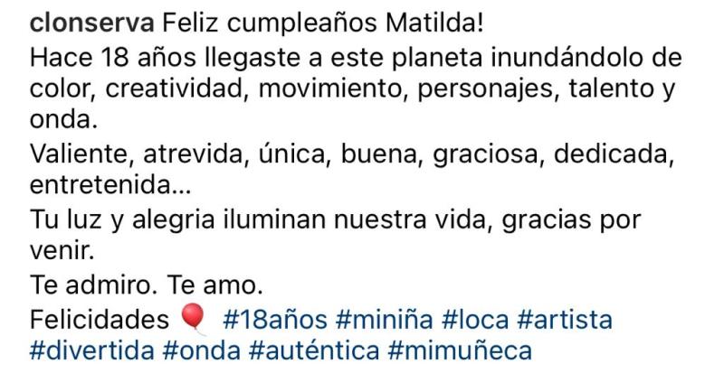 “Mi niña”: Claudia Conserva muestra a su hija por especial fecha