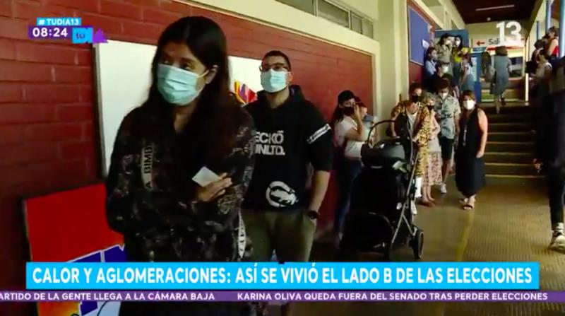 Calor y aglomeraciones: Así se vivió el lado B de las elecciones