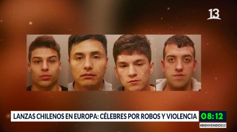 Lanzas chilenos en Europa: Célebres por robos y violencia
