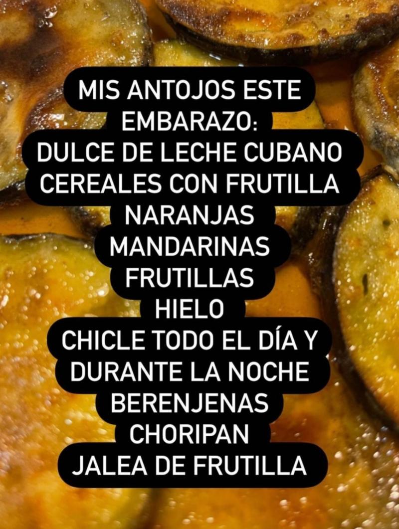 Lisandra Silva da a conocer sus curiosos antojos