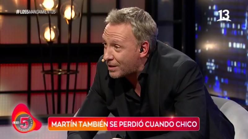 La insólita historia de infancia de Martín Cárcamo que sacó carcajadas