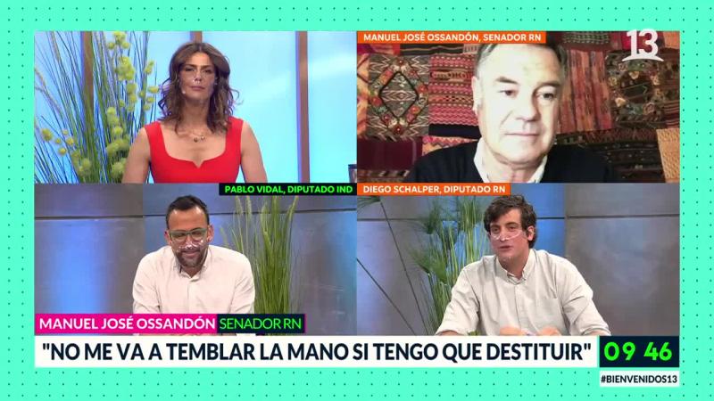 Ossandón: “Si esto se comprueba no me va a temblar la mano votar a favor de la destitución”