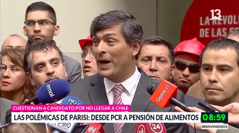 Las polémicas de Parisi: Desde PCR a pensión de alimentos
