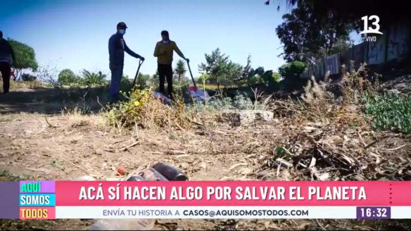 Nos activamos por vecinos que sueñan con recuperar áreas verdes