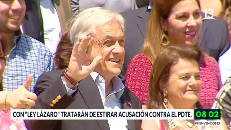 "Ley Lázaro": Se alargaría votación por acusación constitucional en contra de Piñera