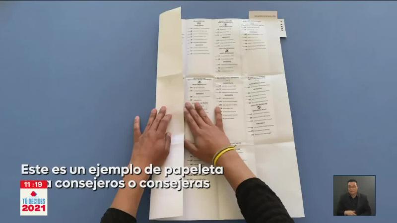 Elecciones 2021 Conoce Cómo Doblar Correctamente El Voto 13 Cl