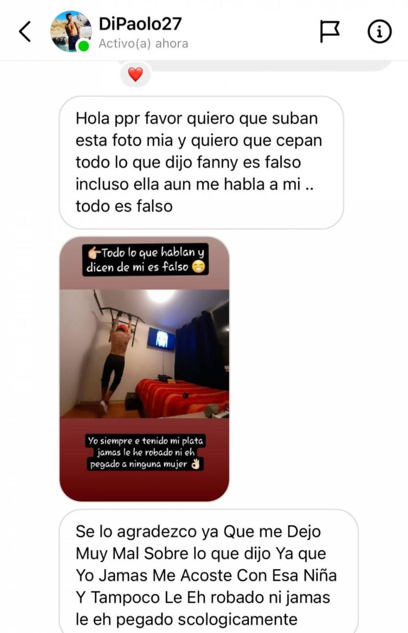 Fanny Cuevas habría vuelto con ex al que funó por robo