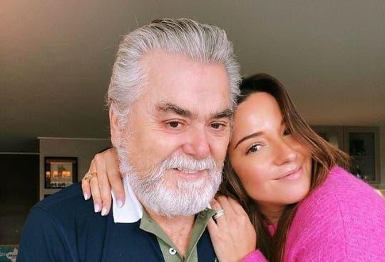 Kel Calderón y su padre