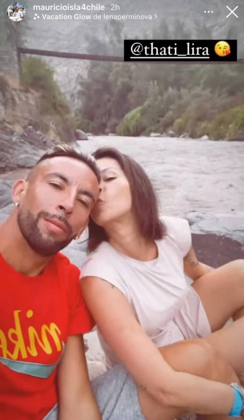 Mauricio Isla comparte romántico video junto a Thati Lira