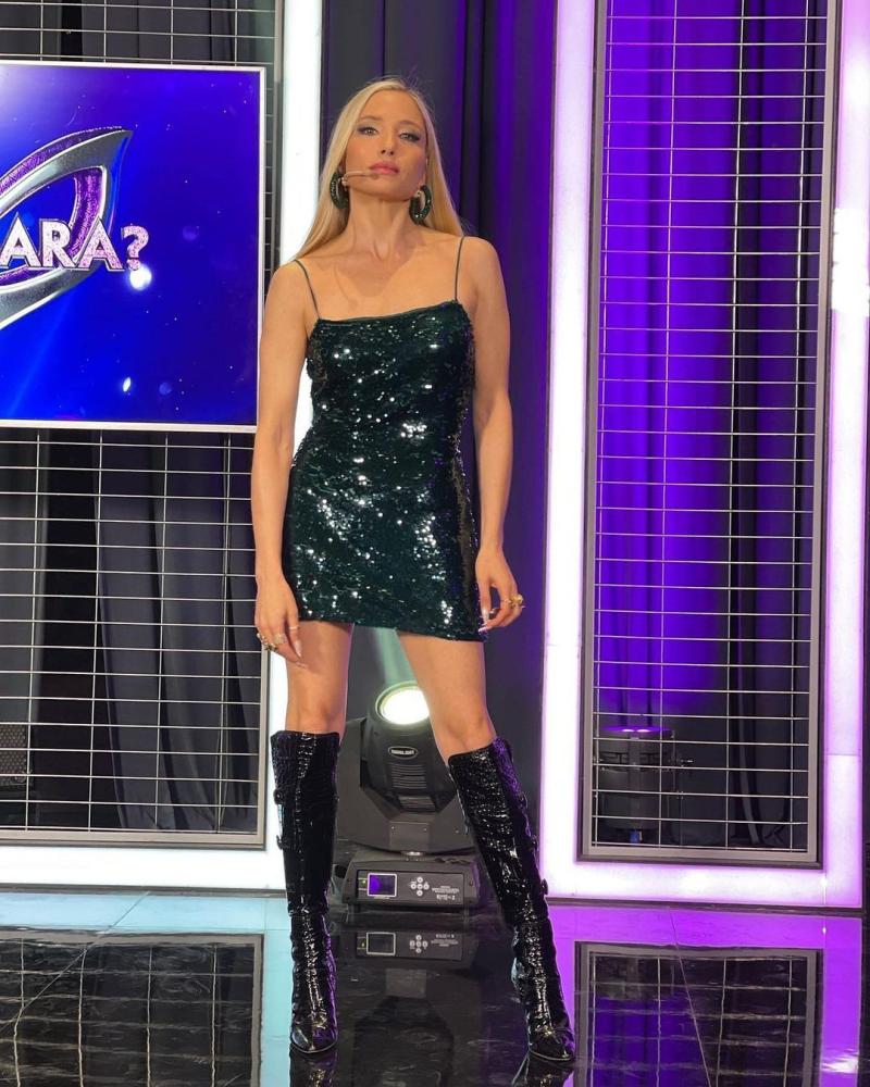 Mane Swett impacta con osado look de cuero