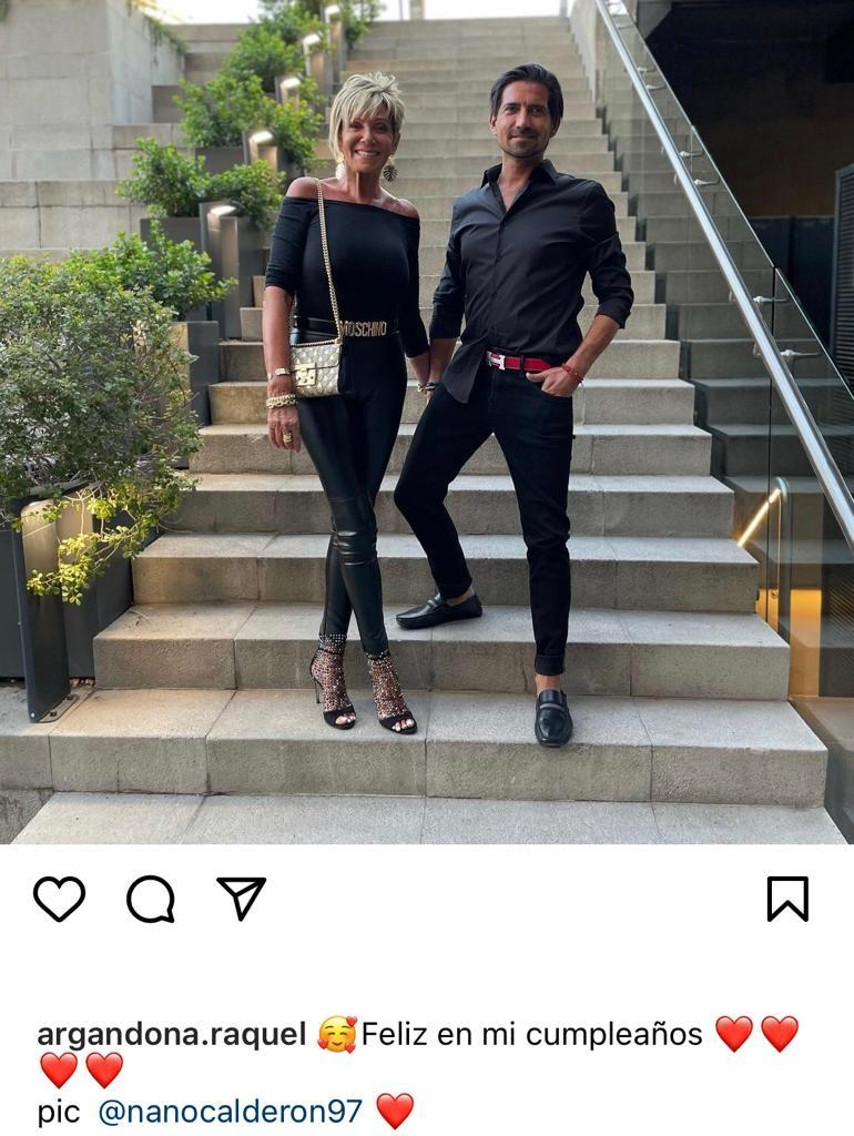 El íntimo cumpleaños N° 64 de Raquel Argandoña