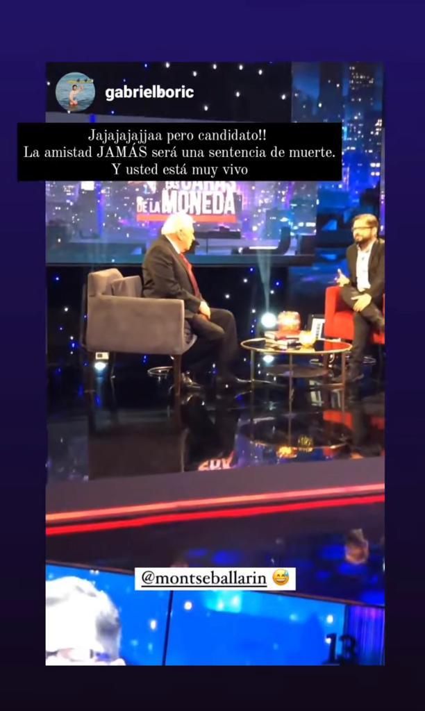 Montserrat Ballarín reacciona a confesión de Gabriel Boric