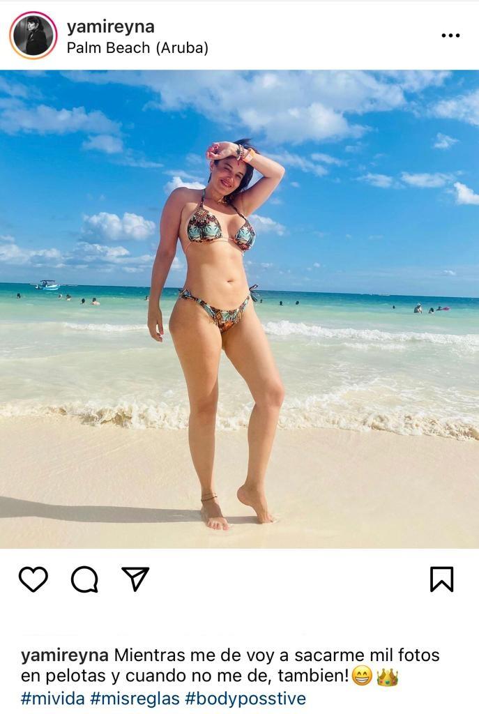 “Mis reglas”: El bikinazo sin filtro de Yamila Reyna