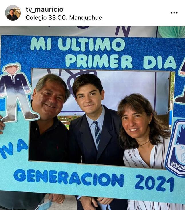 Hijo clon de Mauricio Bustamante encanta con look fiestero