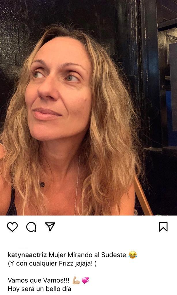 “Somos libres”: Katyna Huberman deslumbra con frizz