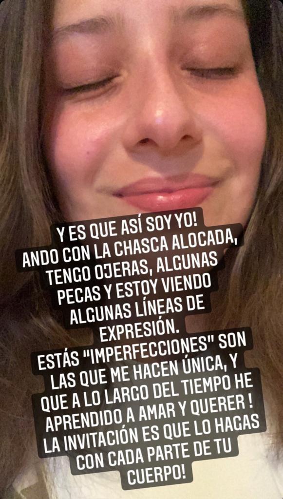 “Así soy yo”: Las fotos sin filtro de María José Quintanilla