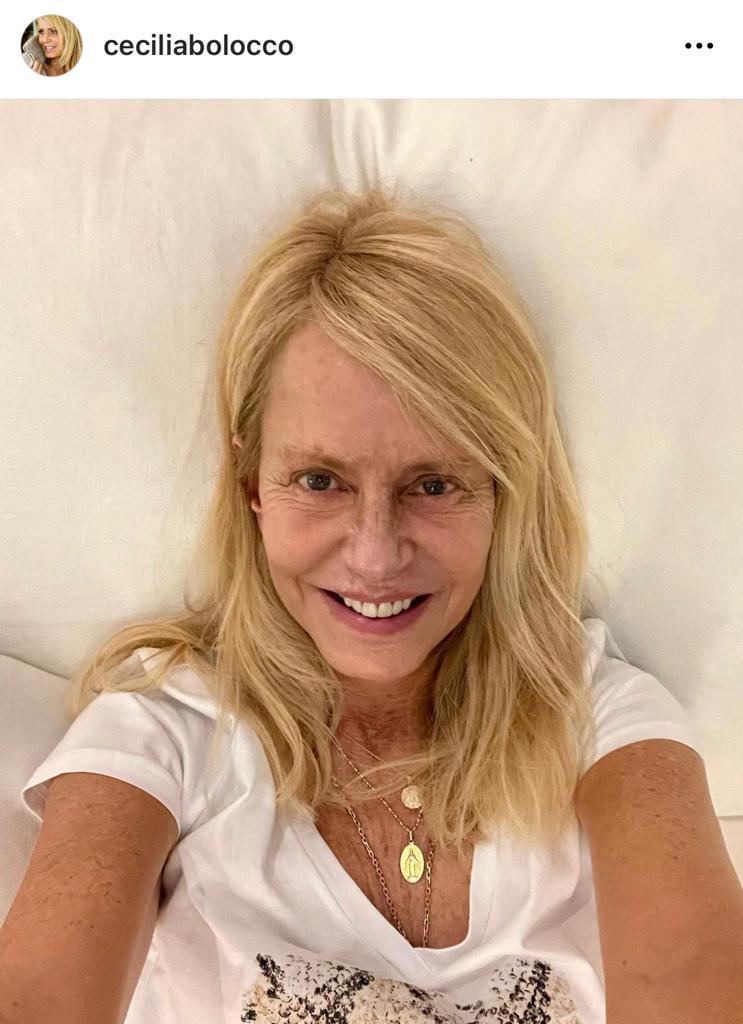 Cecilia Bolocco se sincera sobre sus arrugas en foto sin filtro
