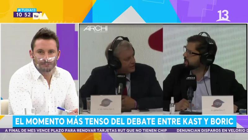 “No tengo nada que esconder”: Tenso cruce entre Kast y Boric en debate