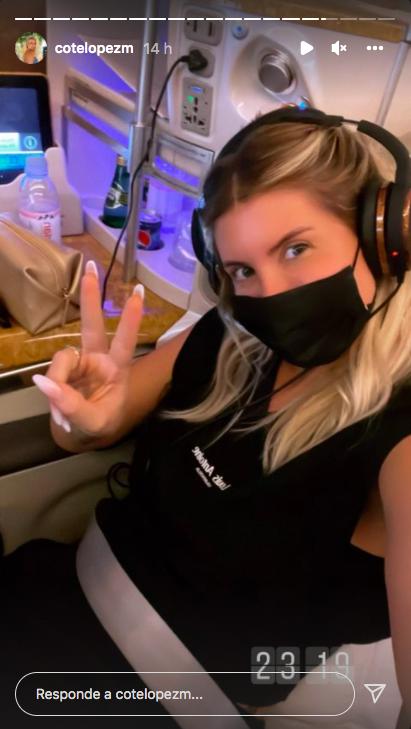 Coté López se fue a Dubai con toda su familia por su cumpleaños