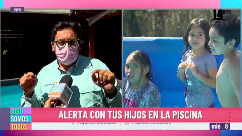 ¿Cómo cuidar a los niños en la piscina? Experto entregó consejos