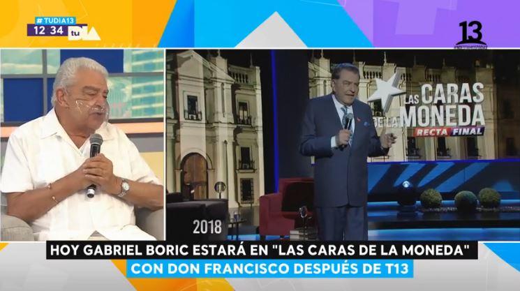Don Francisco adelanta detalles de “Las caras de la Moneda”