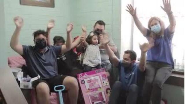 Hites se activó por la familia de Francisco: cumplieron sus sueños de navidad