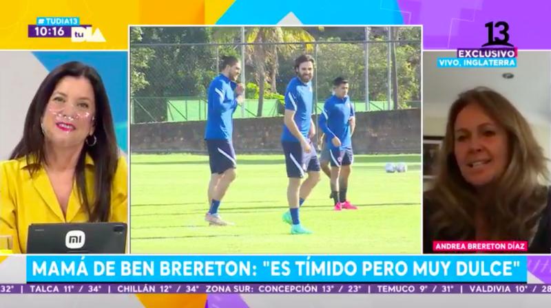 Mamá de Ben Brereton comentó gran momento que vive su hijo