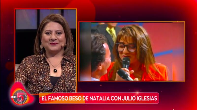 Natalia Cuevas contó detalles de su recordado beso con Julio Iglesias