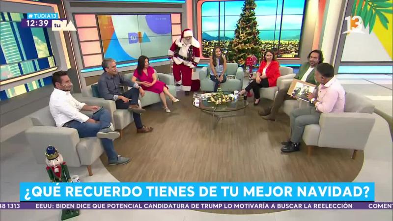 Viejito Pascuero sorprendió al panel con especiales regalos
