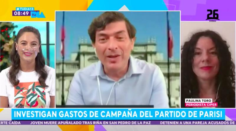 Servel investiga gastos de campaña del partido de Parisi