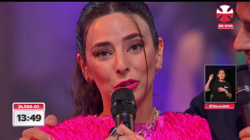 Daniela Castillo y Rafael Araneda vivieron emotivo reencuentro