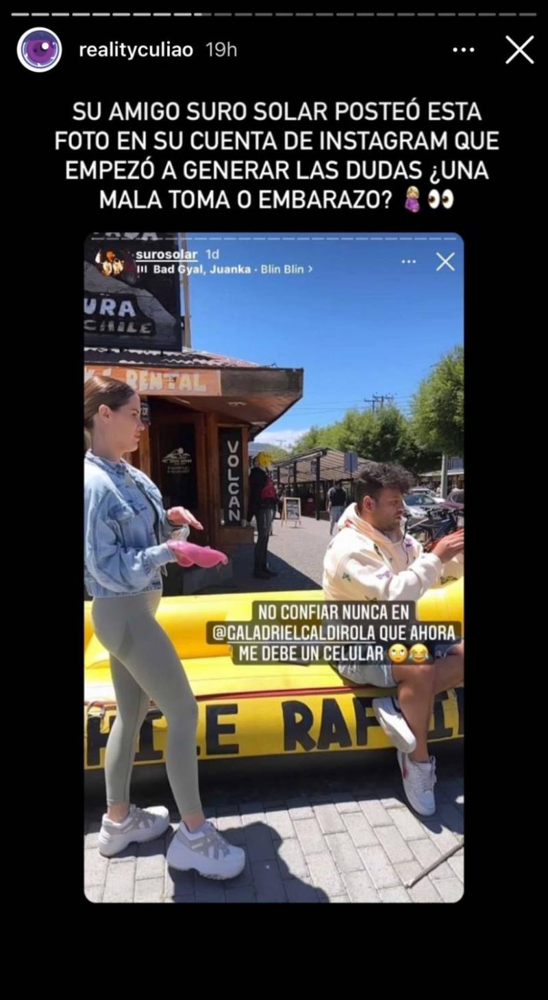 Seguidores de Gala Caldirola aseguran que podría estar embarazada