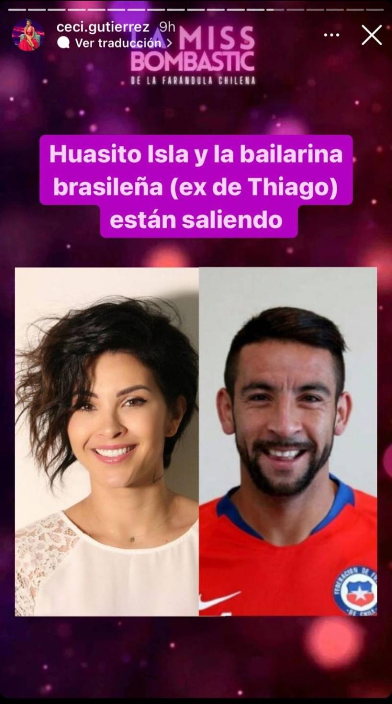 Mauricio Isla comparte romántico video junto a Thati Lira