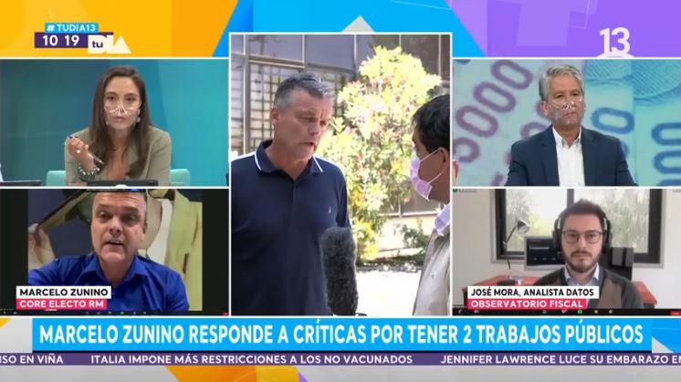 Cuestionan a Marcelo Zunino por recibir dos sueldos