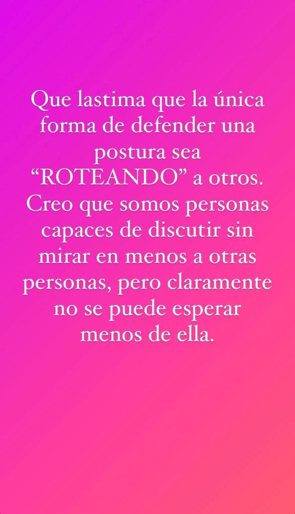 Karen Bejarano responde tras ser tratada de “roteca”