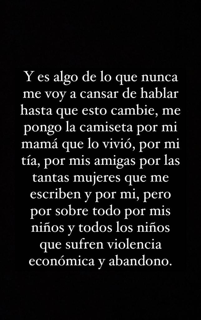 “No responde”: Rocío Toscano funa al padre de sus hijos