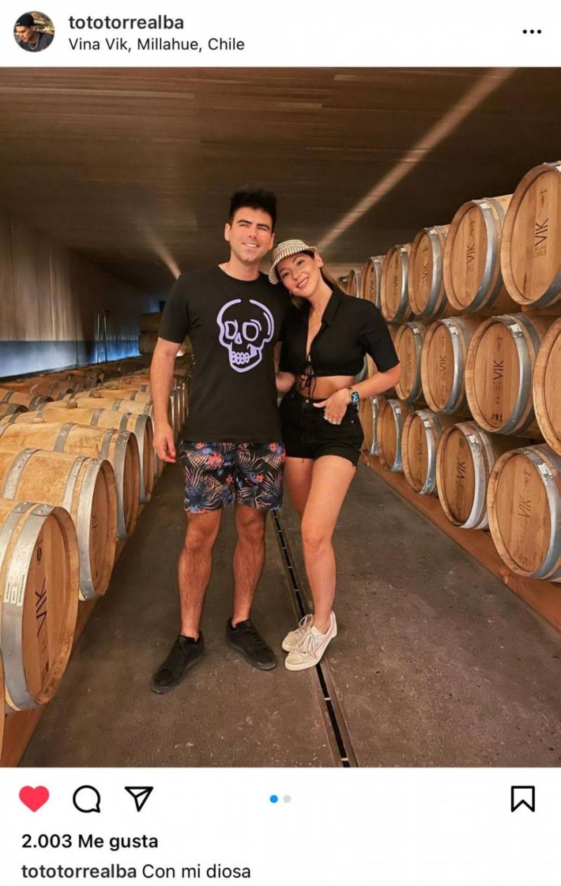 Pololo de Kel Calderón la sorprende con romántica publicación