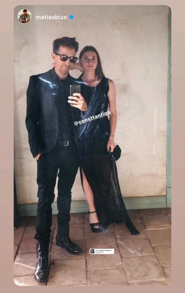 Tanza Varela y Matías Bize muestran su amor en tiernas fotos