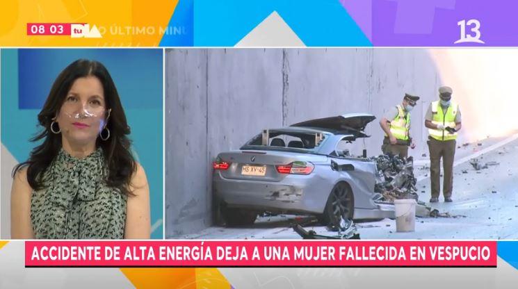 Grave accidente en Vespucio Sur: Tránsito se encuentra suspendido