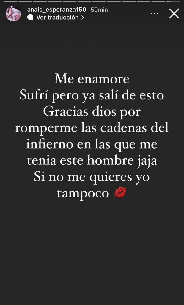 Pareja de Marcianeke confirma el quiebre de la relación
